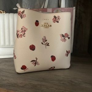 SOLD Coach Lady Bug Bucket purse